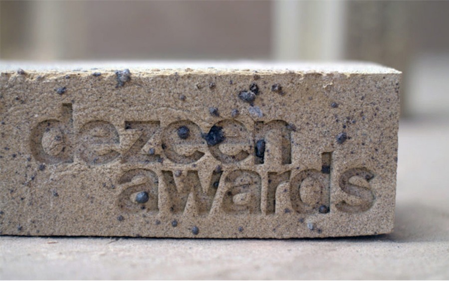 Dezeen Awards: wanneer het ontwerp van de trofee deel wordt van de prijs